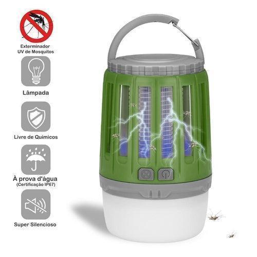 Silent Killer – Lâmpada LED Exterminadora de Mosquitos - allureamazingloja