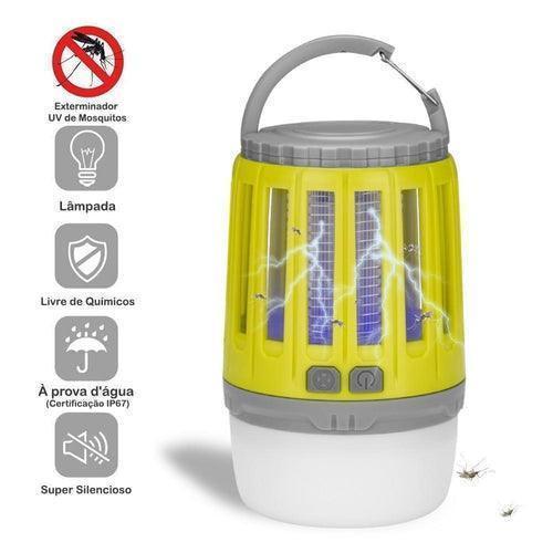 Silent Killer – Lâmpada LED Exterminadora de Mosquitos - allureamazingloja